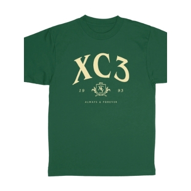 เสื้อยืดคอกลม (XC3 COLLEGIATE TEE) Marktuan x Represent XC3 ARCADIA COLLEATION