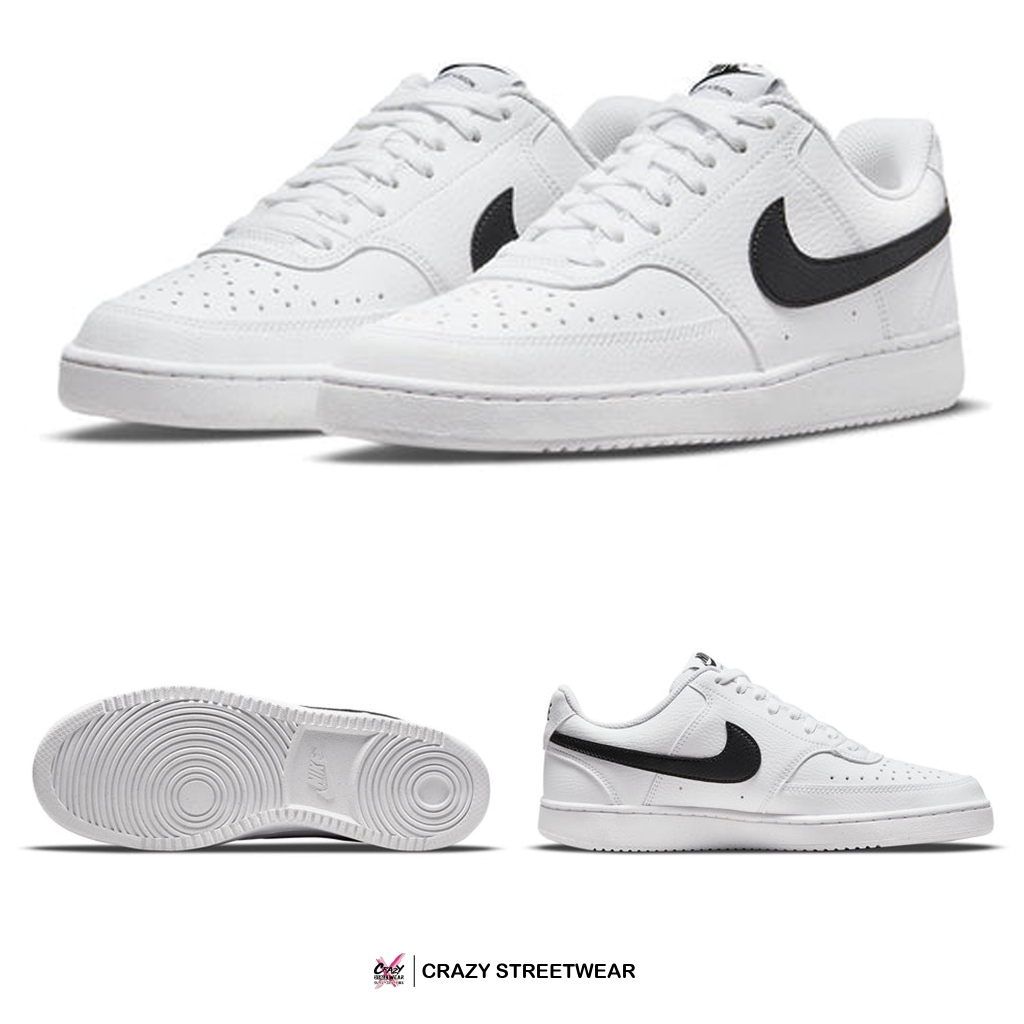 Nike Court Vision Low 'White Black' ( DH3158-101 / DH2987-101 ) สินค้าลิขสิทธิ์แท้ Nike รองเท้า