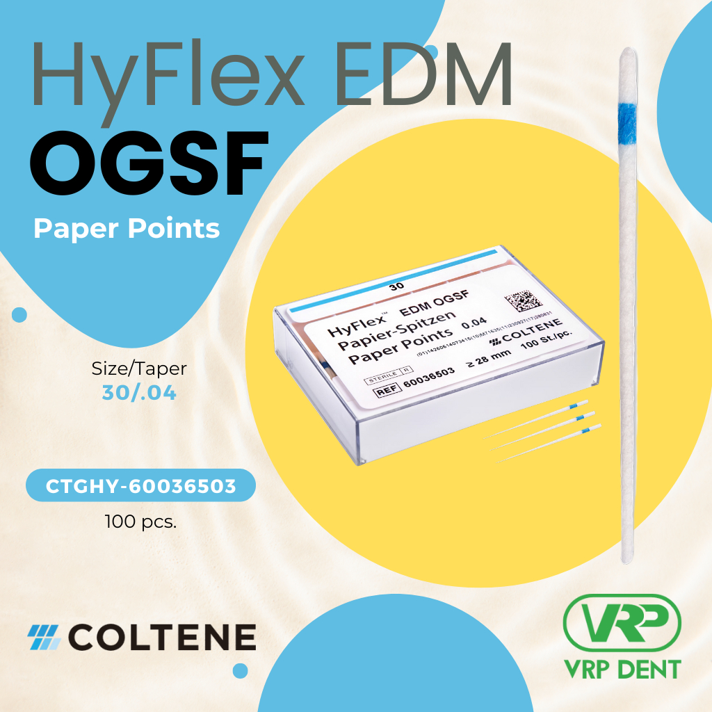 Paper Points 30/.04 100 pcs. for HyFlex EDM OGSF CTGHY-60036503