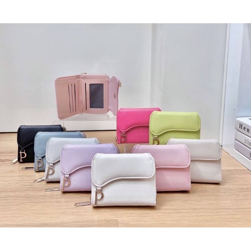 กระเป๋าสตางค์ใบสั้น pnk