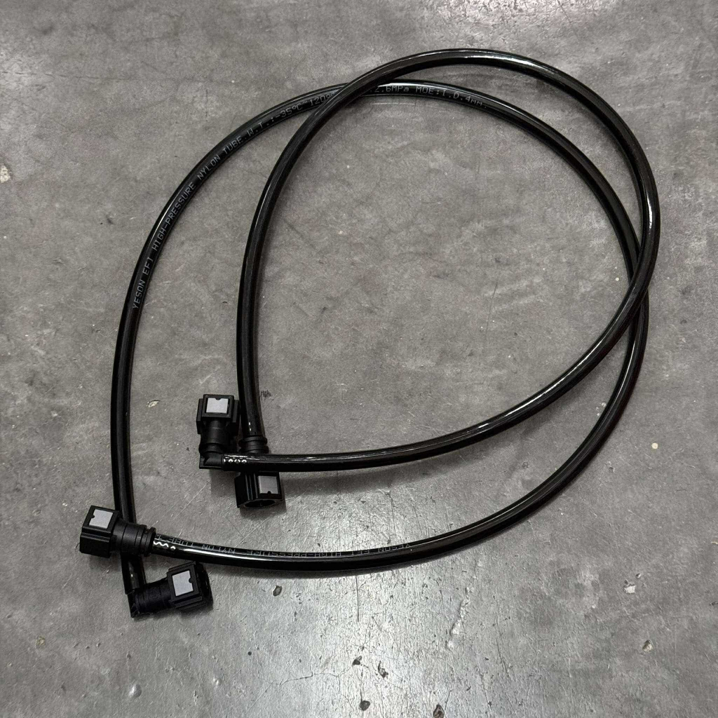 สายน้ำมันหัวฉีดพร้อมหัวฟิตติ้งปลดเร็ว ยาว 80 cm. / 65 cm.