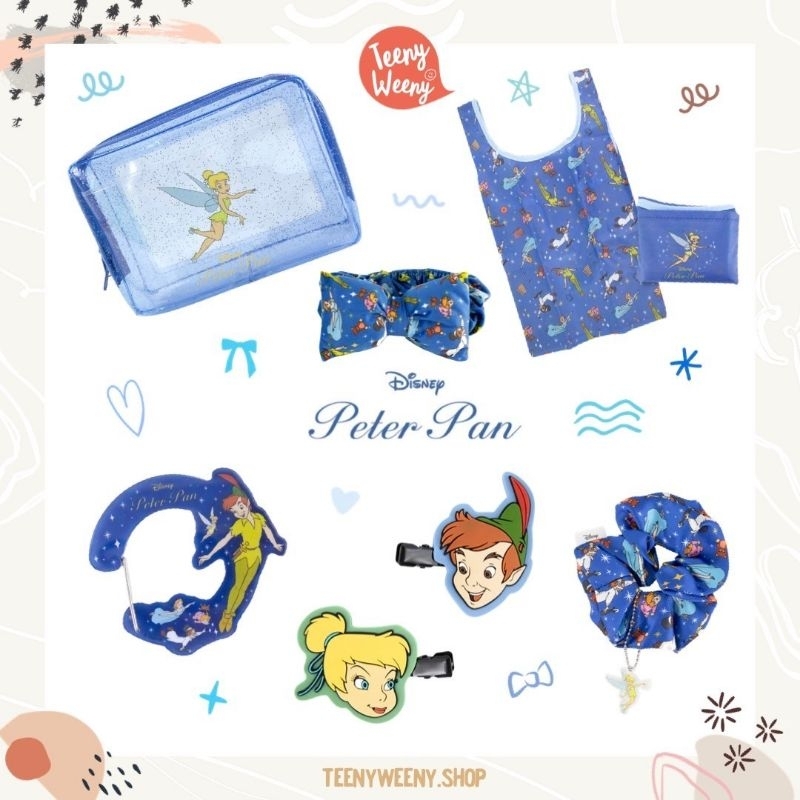 กิ๊บติดผม/กระเป๋าใส่ของดิสนีย์ ปีเตอร์แพน Peter Pan Hair Clips
