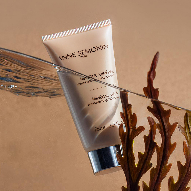 Anne Semonin Paris (อานน์ ซิโมแนง ปารีส) - Mineral Mask (75ml) มากส์หน้าสาหร่าย สูตรยอดฮิตขายดีอันดับ 1