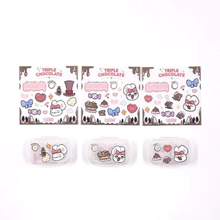 LUNAR - Anti-Bac Contact Lens Cases ตลับคอนแทคเลนส์ พร้อมอุปกรณ์ เซ็ตตลับคอนแทคเลนส์