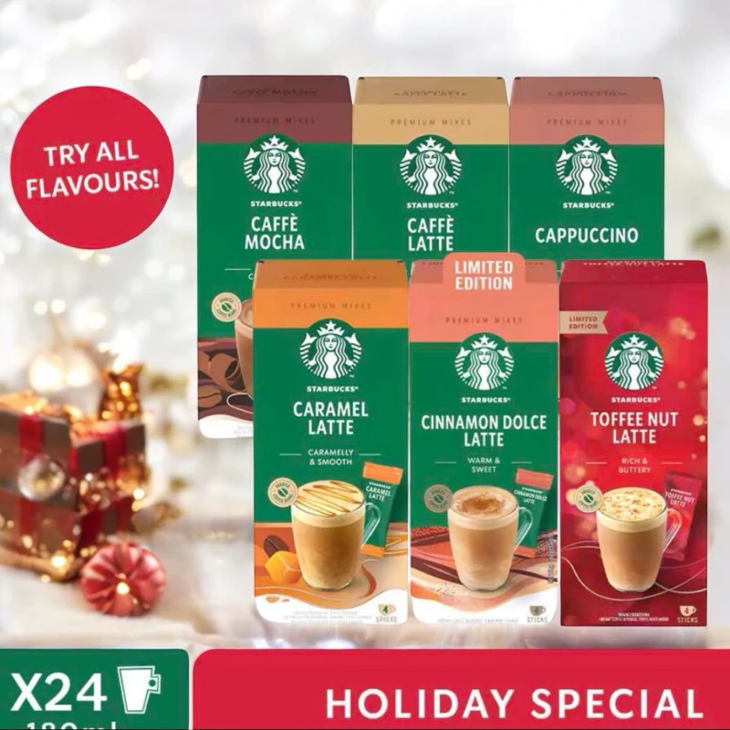 Starbucks Premium Mixes กาแฟสตาร์บัคส์ กาแฟ starbucks