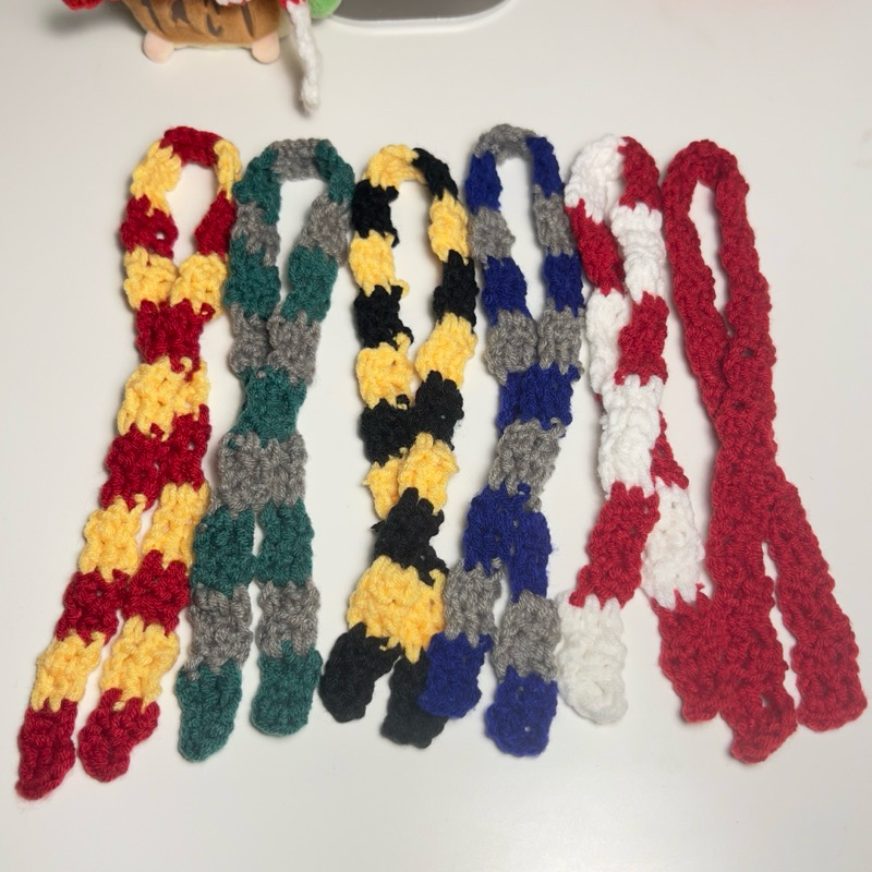 [ ชุดตุ๊กตา ] hogwarts / christmas scarf 🧣 ผ้าพันคอตุ๊กตา 10 cm 15 cm (พร้อมส่ง)