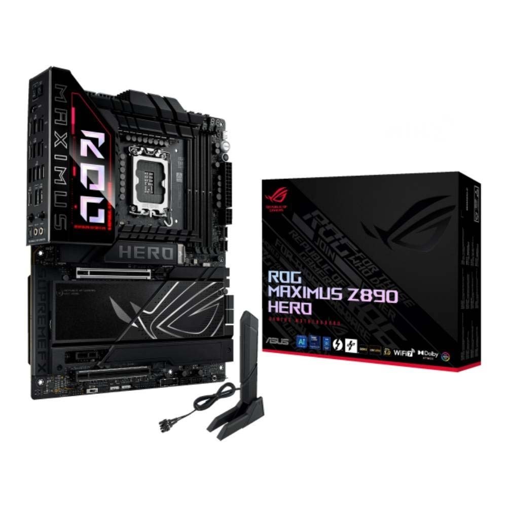 เมนบอร์ด MAINBOARD ASUS ROG MAXIMUS Z890 HERO DDR5 LGA-1851(By Shopee  SuperTphone1234)