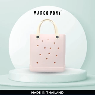 Marco Pony กระเป๋าสะพายข้างผู้หญิง กระเป๋าถือ การออกแบบรูระบายอากาศ พกพาสะดวก แบบกันน้ำ ไม่มีกลิ่น กระเป๋าสวยๆ BP1005