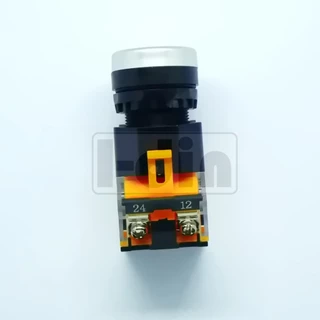 Push button LA38 ขนาด22mm. สวิตซ์กดติด-กดดับ (กดจมค้าง) มีตัวเลือก 4 สี (1NO / 1NC)