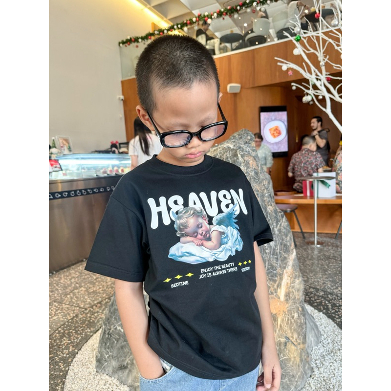 เสื้อยืดเด็ก ลายน้องนางฟ้าตัวน้อย