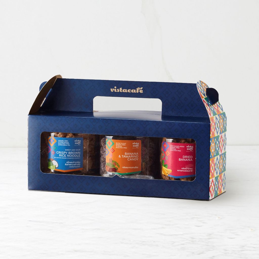 Thai Snack Gift Set ของทานเล่นโฮมเมดสไตล์ไทย เหมาะกับทุกวัย อร่อยสบายใจกันทั้งครอบครัว