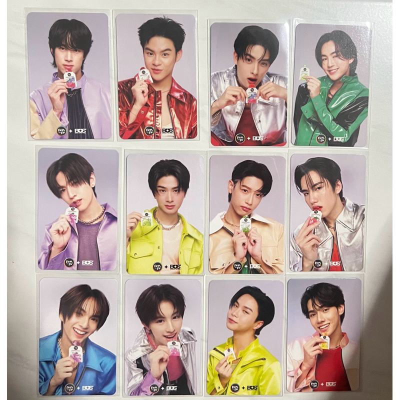 การ์ด SUNSU x BUS บัสซันซุ มีการ์ดของทุกคน