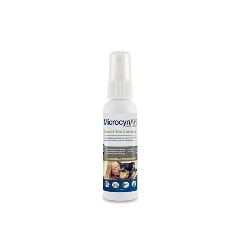 MicrocynAH Wound & Skin Care Spray สเปรย์ดูแลผิวหนังสัตว์เลี้ยง 20 ml