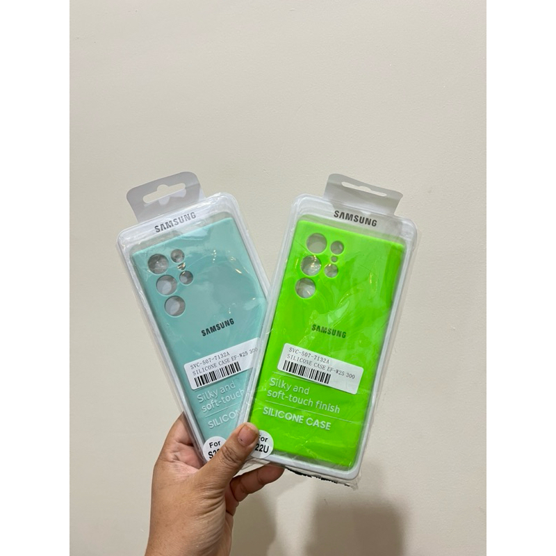 เคส ซิลิโคน Samsung S22 ultra