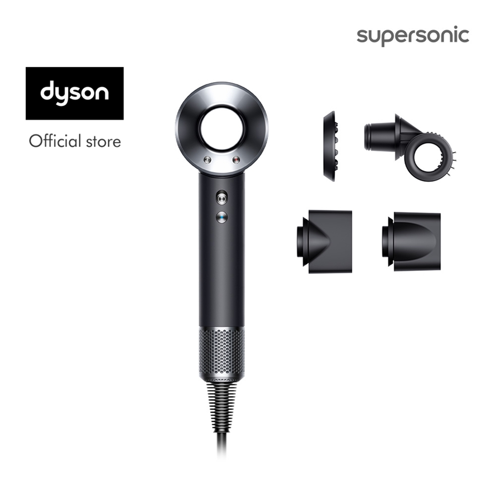 Dyson Supersonic™ hair dryer HD15 (Black/Nickel) ไดร์เป่าผม ไดสัน สี ดำ