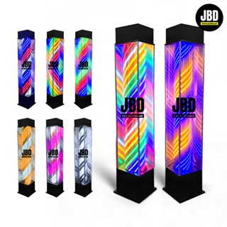 JBD storehouse ไฟหมุนตั้งพื้น ไฟหมุนร้านตัดผม ไฟหมุนร้านเสริ…