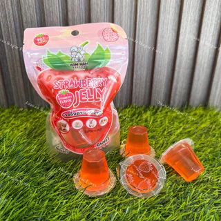 🍓🍏🍌Jelly Ham Ham Bakery เจลลี่สำหรับสัตว์ หนูแฮมเตอร์ หนูแก๊สบี้ กระต่าย ชูการ์ ขนาด 60 กรัม มี 4 ชิ้น 15g. x 4pcs🍯🥣🌼