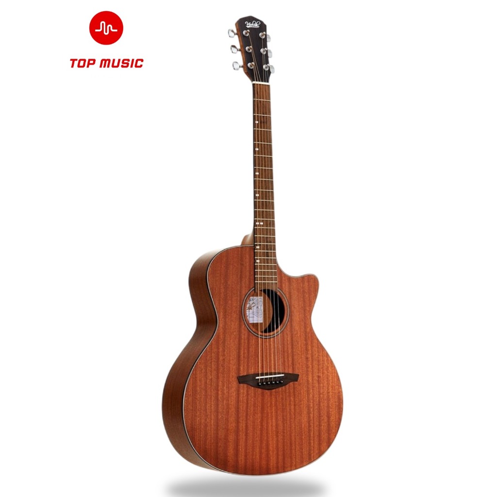 กีตาร์โปร่ง Veelah VGACMM Acoustic Guitar