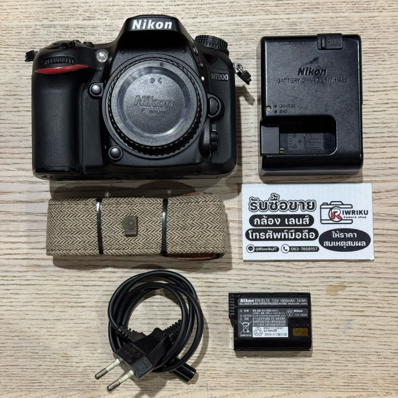 Nikon D7200 (บอดี้) (NoBox) 2-Hand