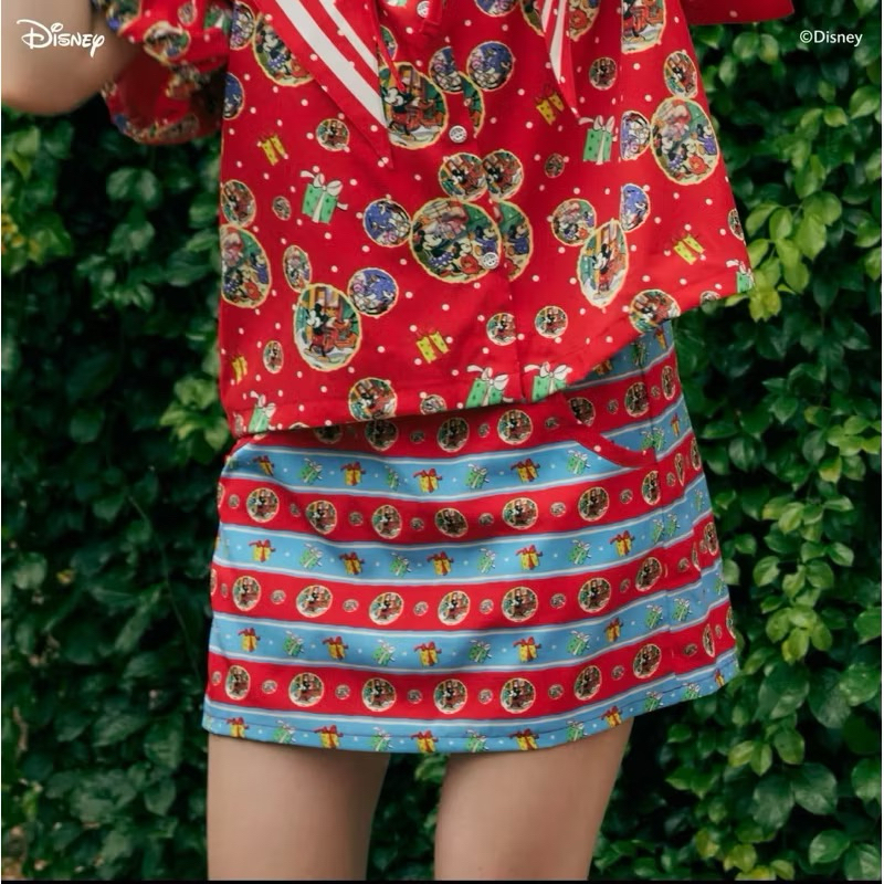 (New) พร้อมส่ง Endless Holiday Mickey Magic Moment Town Skorts S M