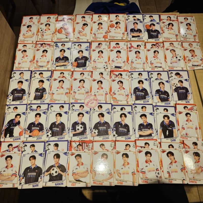 Comp 2 ใบ [BOY'S COLLECTION] GMMTV STARLYMPICS 2024 COLLECTIBLE RANDOM CARD BOY'S COLLECTION