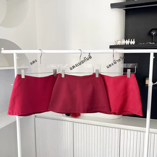 Cayla luv skirt กระโปรงเอวต่ำ มีซับกางเกง🔥พร้อมส่ง