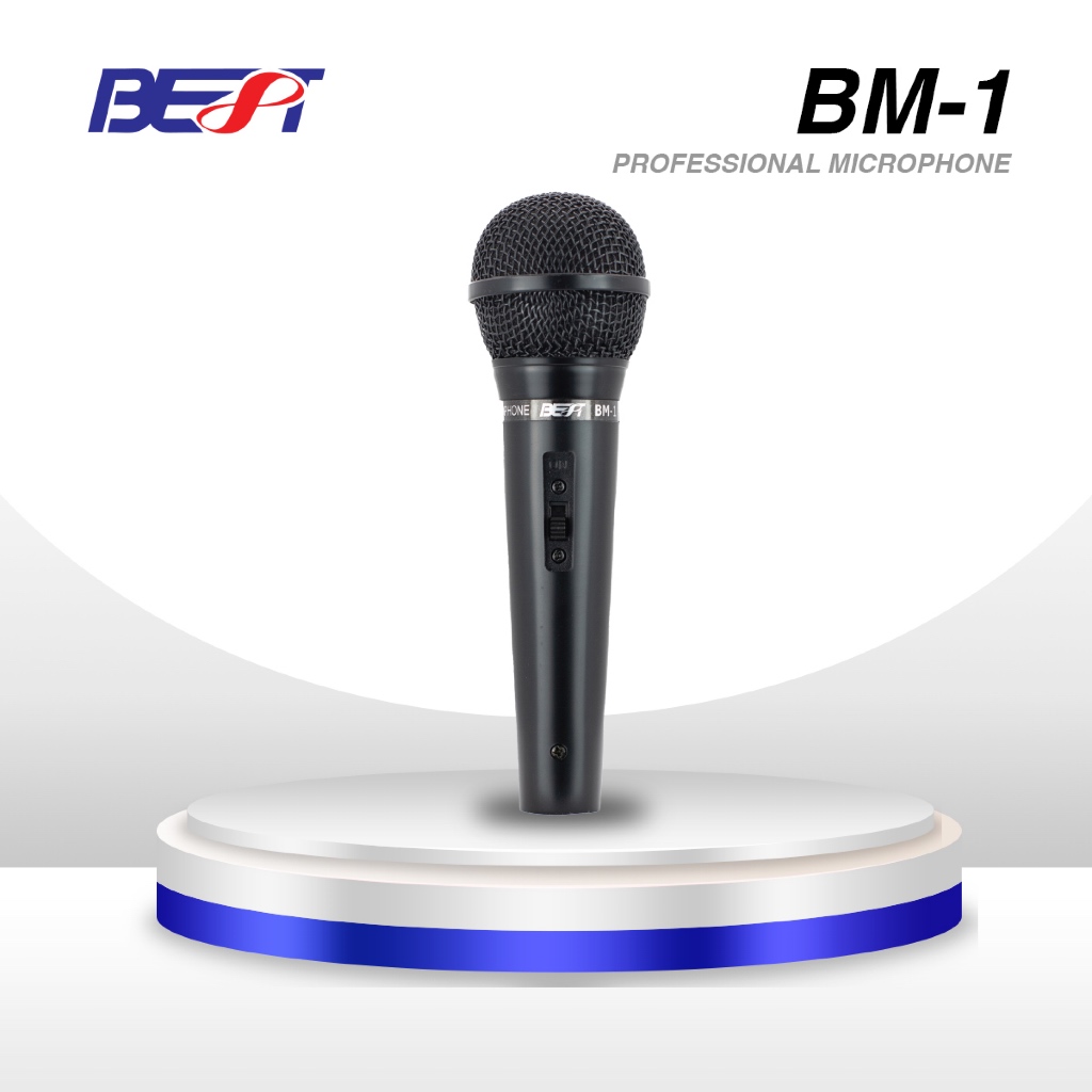 ไมโครโฟน พลาสติก BEST รุ่น BM-1
