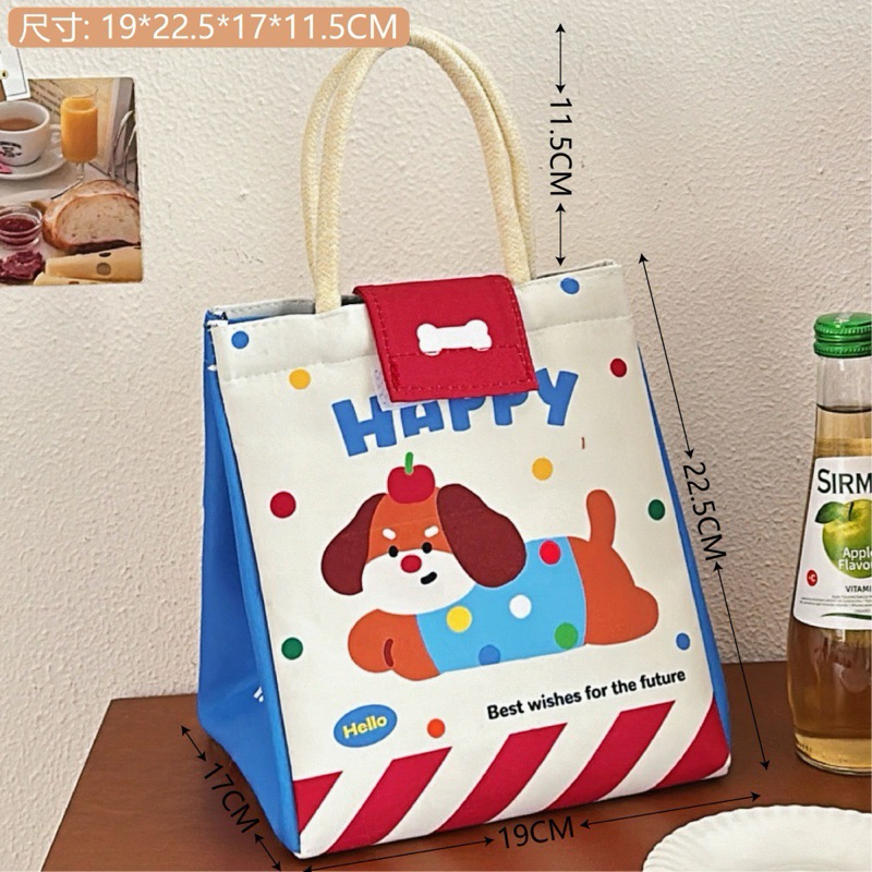 พร้อมส่ง🪼 กระเป๋า ถุงหิ้ว น่ารัก เก็บความเย็น กระเป๋าอเนกประสงค์ กระเป๋าใส่ของ