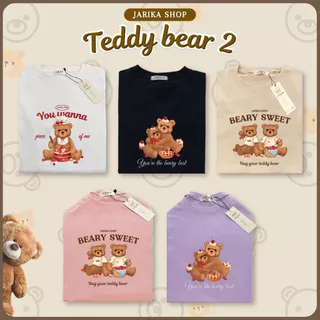 Jarikashop - เสื้อยืดลาย teddy bear ( งานป้าย.. Jarika ) ( จ180 ) ( 2/2 )