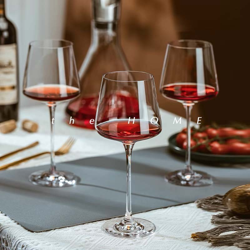 【พร้อมส่งในไทย】แก้วไวน์ red wine glass แก้วไวน์แดง แบบบาง handmade
