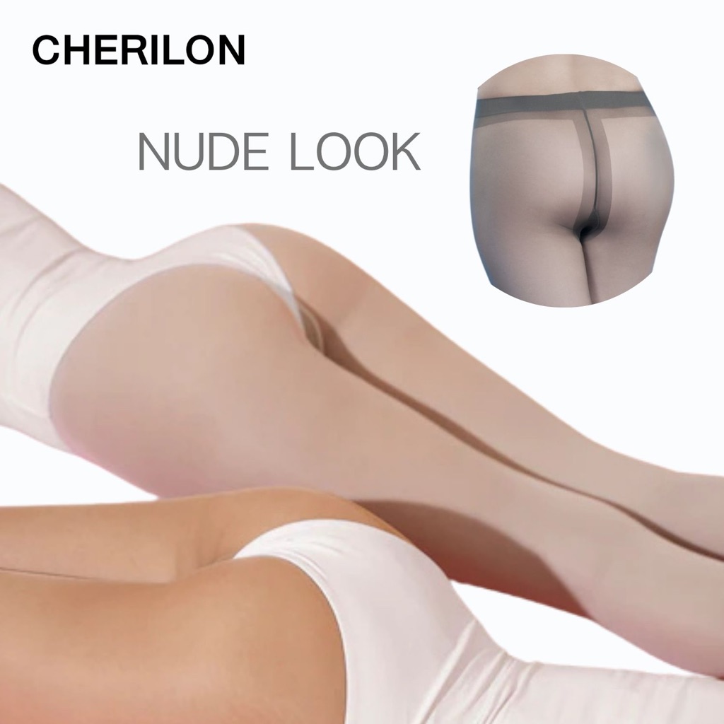 CHERILON Nude Look เชอรีล่อน ถุงน่องซัพพอร์ท ถุงน่อง ขาเรียวสวย กระชับ ทอโปร่งบางทั้งตัว เย็นสบาย NSB-PNUD