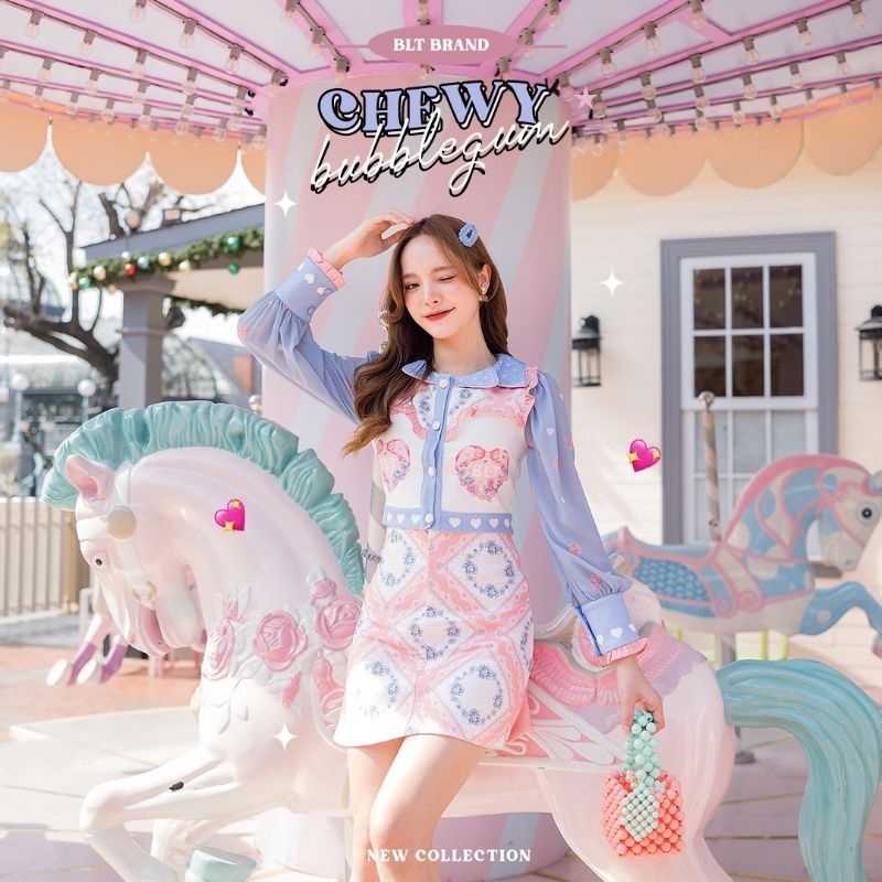 BLT BRAND : CHEWY BUBBLEGUM SIZE L