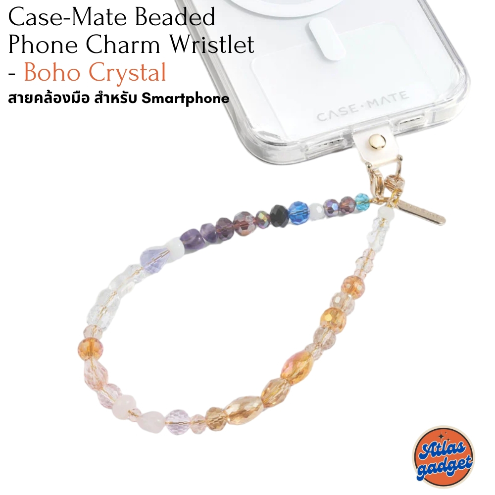Case-Mate Beaded Phone Charm Wristlet สายคล้องมือ - Boho Crystal