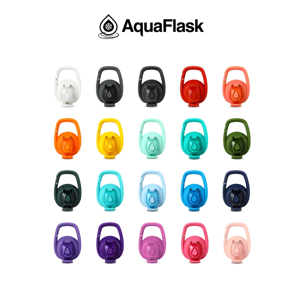 AquaFlask Carabiner Lid Cap (14-64oz) - ฝาคาราบิเนอร์ ยกดื่ม (ขนาด 14-64 ออนซ์)