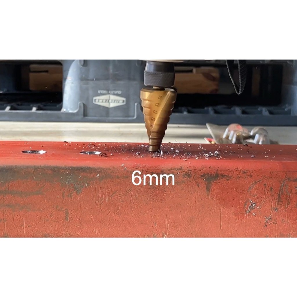 A27584 ชุด ดอกสว่าน สเต็ป แบรนด์ ญี่ปุ่น เจาะรู แผ่นเหล็ก อลูมิเนียม ไม้  และ พลาสติก 3 ชิ้น Step Drill / Ichinen - รูปที่ 3