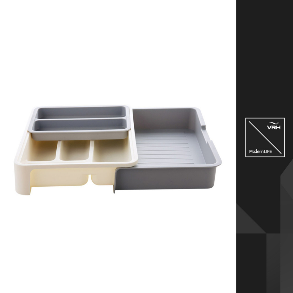 VRH Modernlife ถาดเก็บของอเนกปรงสงค์ MDL04-KSB03-A149 ถาดเก็บช้อนส้อม ตะเกียบ ที่เก็บช้อนส้อม