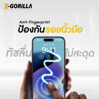 X-GORILLA ฟิล์มกระจกกันเสือกแบบด้าน กรองฝุ่นเข้าลำโพง สำหรับ iphone 3D PRIVACU เต็มจอ รับประกัน90วัน