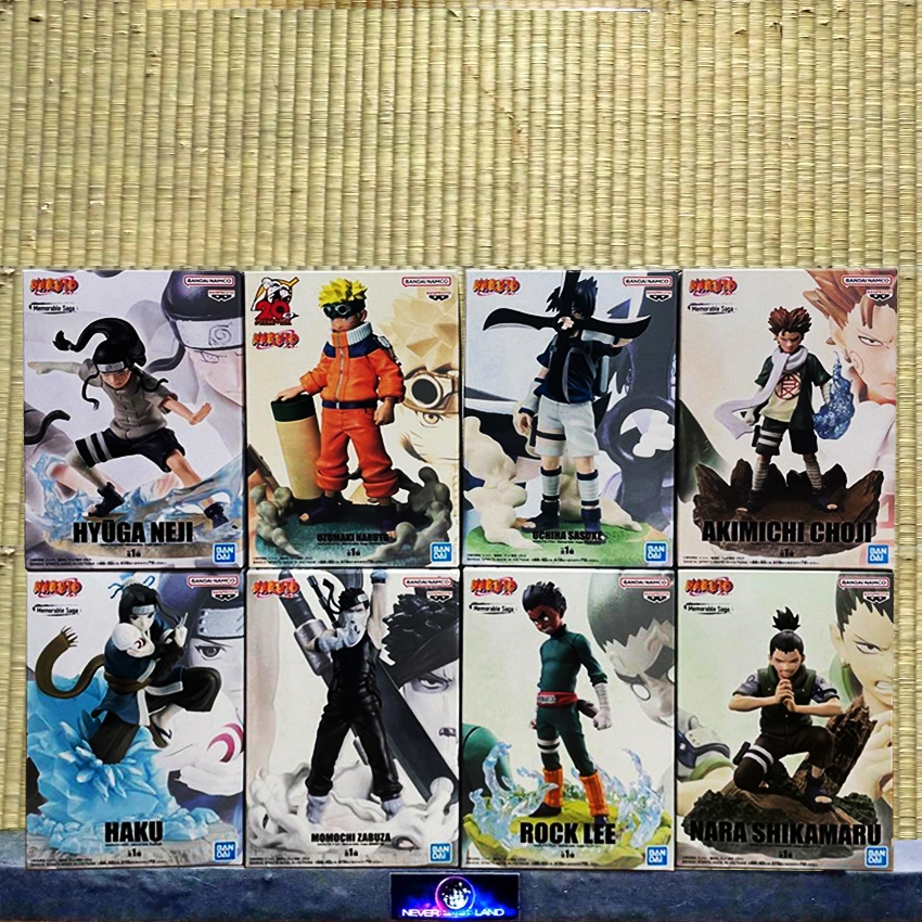 BANDAI BANPRESTO FIGURE: MEMORABLE SAGA - NARUTO SHIPPUDEN / นารูโตะ ตำนานวายุสลาตัน