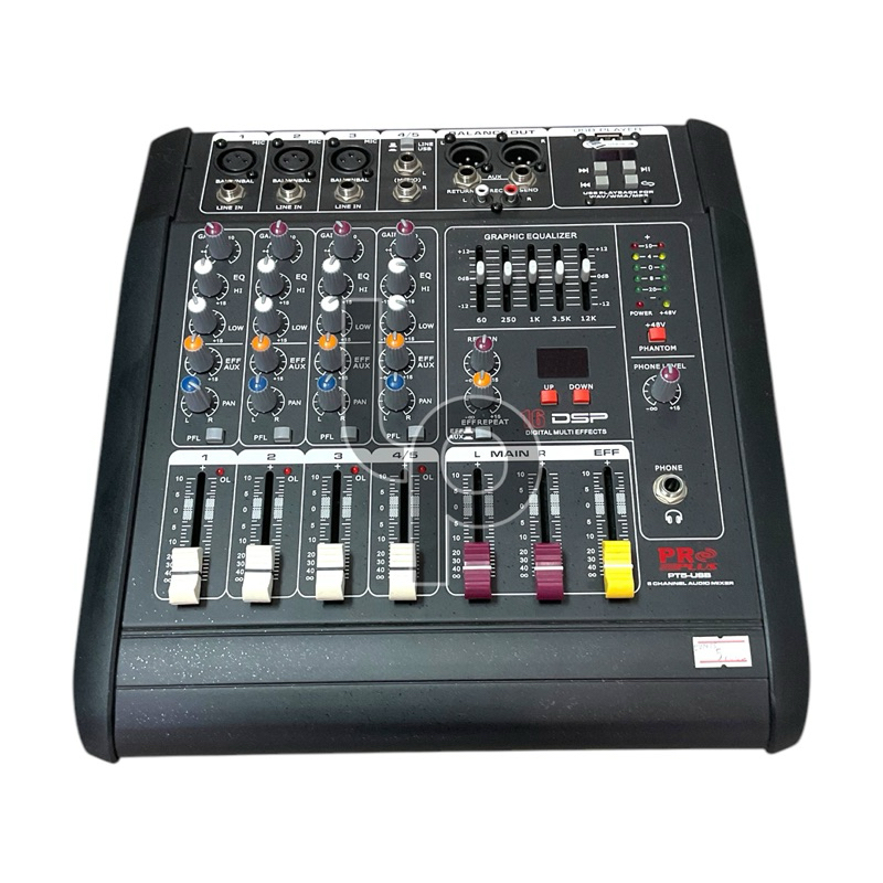 ส่งฟรี ขยายเสียง ยี่ห้อ Proplus รุ่น PT5-USB