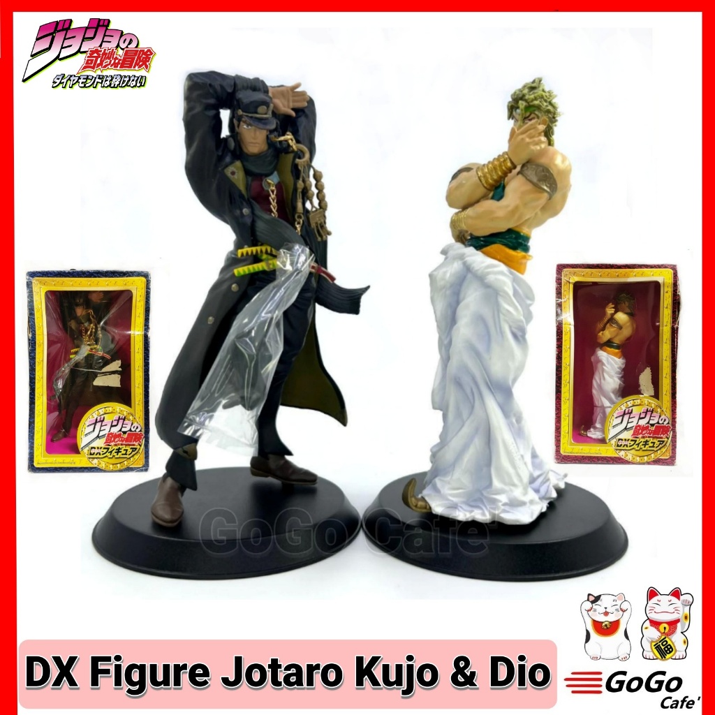 โมเดล โจโจ JoJo's Bizarre Adventure Figure Statue DX Figure Jotaro Kujo & Dio Banpresto ของแท้