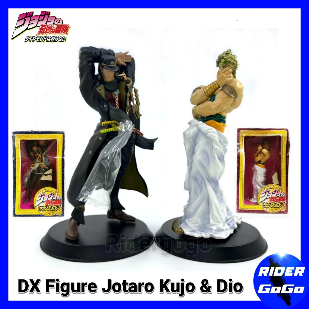 โมเดล โจโจ JoJo's Bizarre Adventure Figure Statue DX Figure Jotaro Kujo & Dio Banpresto ของแท้