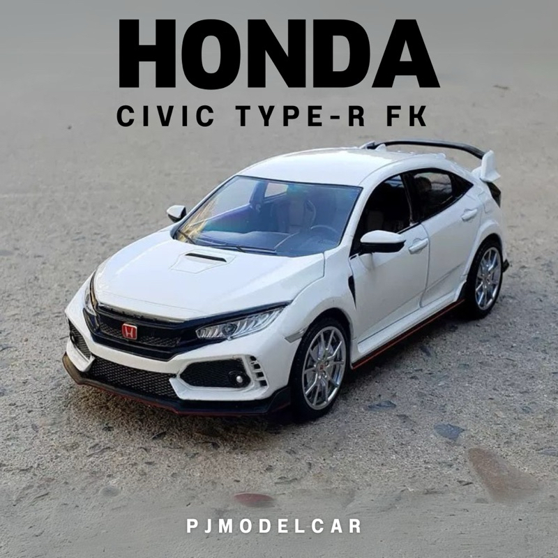 โมเดลรถเหล็ก Honda Civic Type-R FK สเกล 1:24