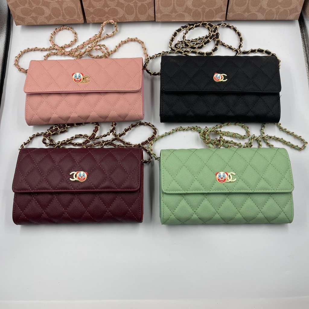 กระเป๋าสะพายข้างผู้หญิงcoach สินค้าพร้อมส่ง พร้อม  ถุงผ้า ขนาด8นิ้ว