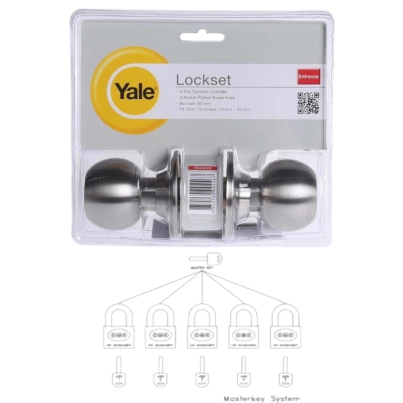 ลูกบิดมาสเตอร์คีย์ YALE 24,48ตัวชุด หรือสั่งทำได้ตามจำนการได้เลย (ทุกชุดมีลูกย่อย และมีดอกมาสเตอร์คียืที่ไขได้ทั้งหมด)