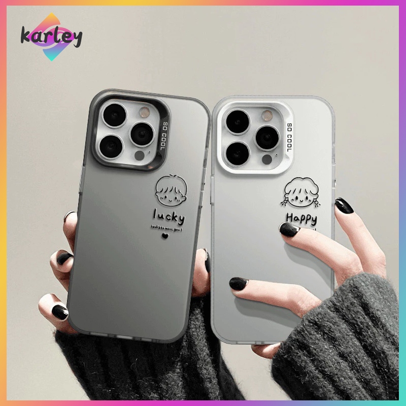 Karley เข้ากันได้สำหรับ เคสไอโฟน เคสไอโฟน iPhone16 15 14 13 12 11promax xsmax xs xr x 7p 8plus เคส