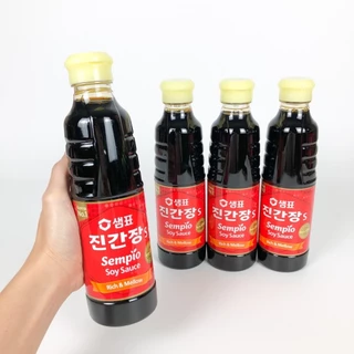 Sempio Soy Sauce 860ml ซอสถั่วเหลืองเกาหลี เซมซีอิ้ว 진간장 ซอสดองเกาหลี