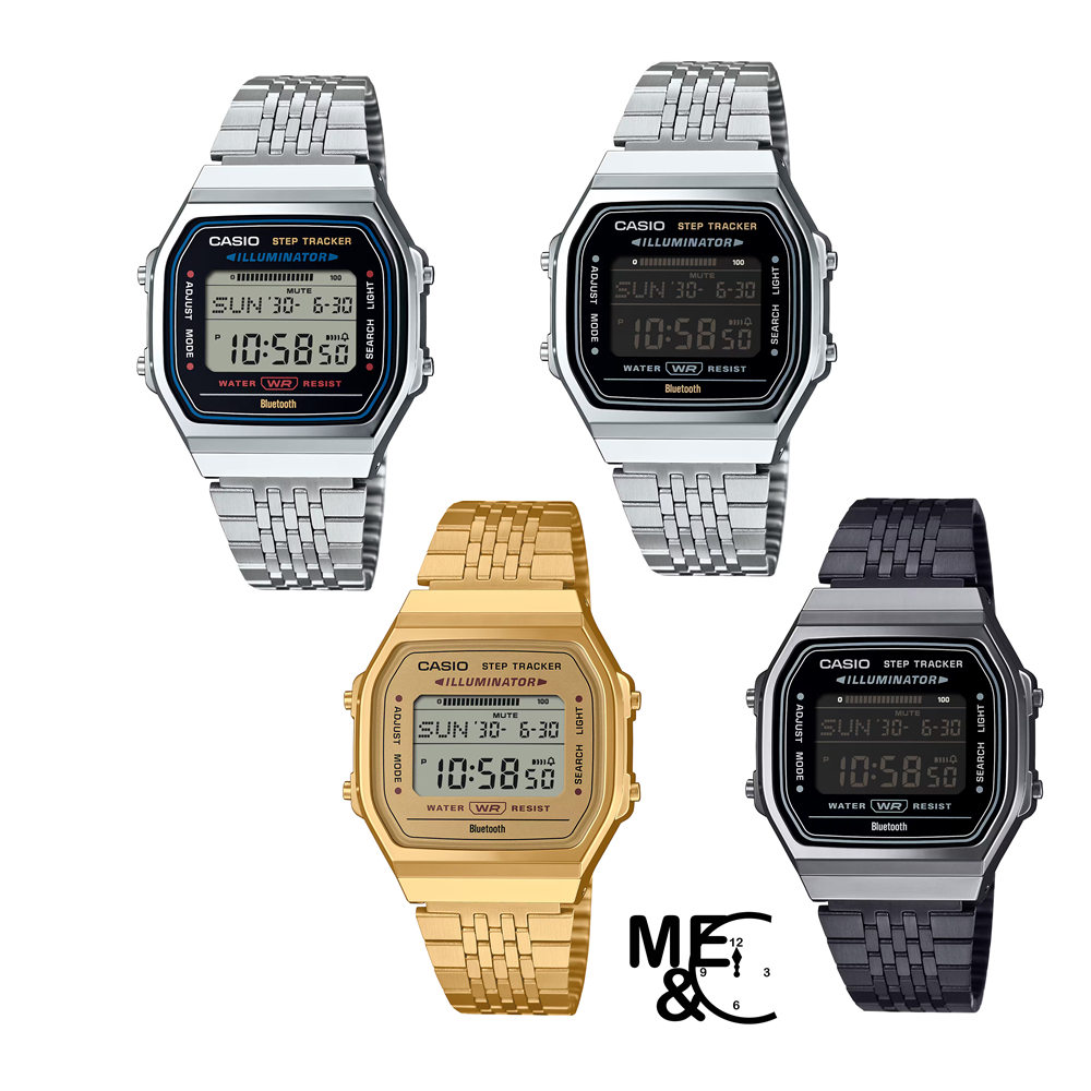 CASIO VINTAGE รุ่น ABL-100 (บลููทูธ นับก้าว) ของแท้ ประกันศูนย์ CMG