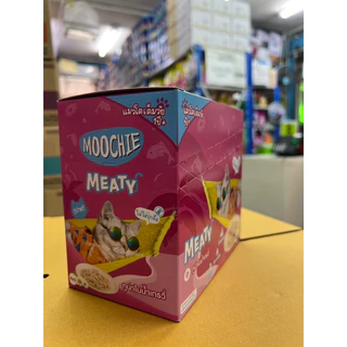 อาหารเปียกแมวมูชี่ Moochie อาหารเปียกแมว ขนาด 70 กรัม(1โหล/12ซอง)