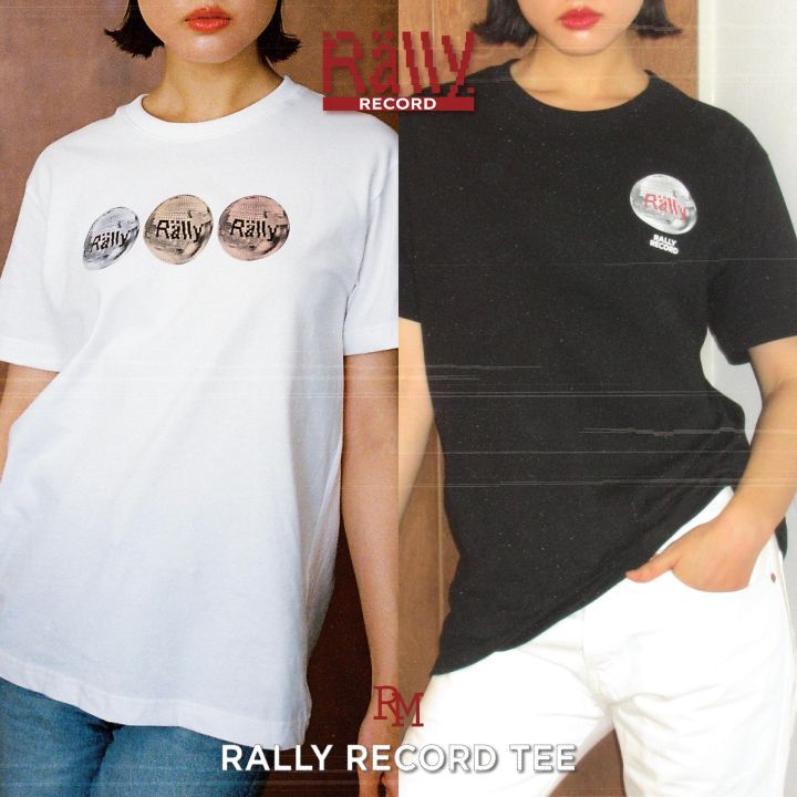 Rally Record Tee - เสื้อยืด Record Tee