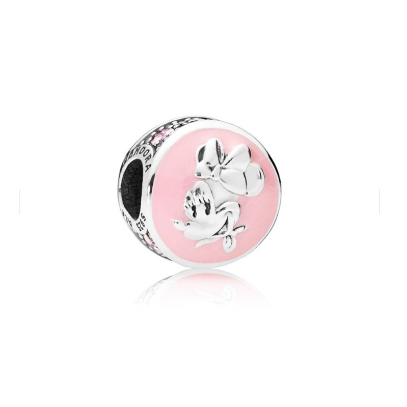 (ของแท้  พร้อมส่ง)Pandora Disney Vintage Minnie Charm แพนโดร่าชาร์มมินนี่วินเทจ ของแท้ มือหนึ่งทุกชิ้น